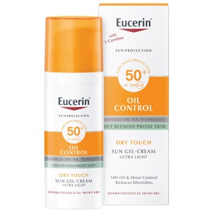 Eucerin Sun Oil Control Gel-Cream SPF50+, 50 ml produktbilde