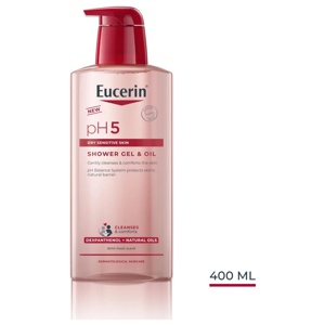Eucerin pH5 Shower Gel & Oil 400 ml produkt bild