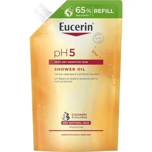 Eucerin pH5 Shower Oil Oparfymerad Refill 400 ml produktbilde