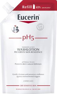 Eucerin pH5 Washlotion oparfymerad refill 400 ml produkt bild