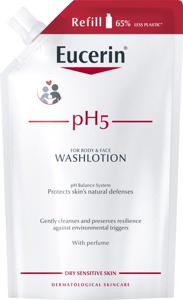 Eucerin pH5 Washlotion Refill Parfymerad 400ml produkt bild