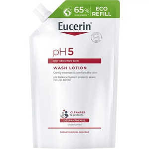 Eucerin pH5 Washlotion Refill oparfymerad 400 ml produktbilde