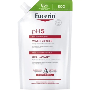 Eucerin pH5 Washlotion Refill Parfymert 400 ml produktbilde