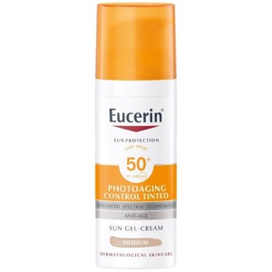 Eucerin Photoaging Control Sun Cream Tinted CC Medium SPF50+ 50 ml produktbilde
