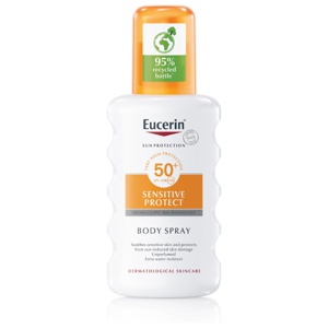 Eucerin Sun Spray Transparent Spf50+ 200 ml produktbilde
