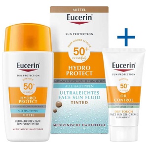 EUCERIN Sun Fluid Hydro Protect Face mittel LSF50+ Produktbild