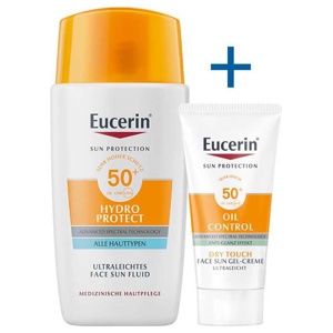 EUCERIN Sun Fluid Hydro Protect Face LSF 50+ Produktbild