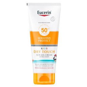 Eucerin Sun Kids Dry Touch Gel-Cream SPF50+ - 200 ml. produktbillede