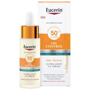 Eucerin Sun Oil Control​ Daily UV Serum​ SPF50+ 30 ml produktbilde