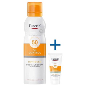 EUCERIN Sun Oil Control Body Transp.Aerosol LSF 50 Produktbild