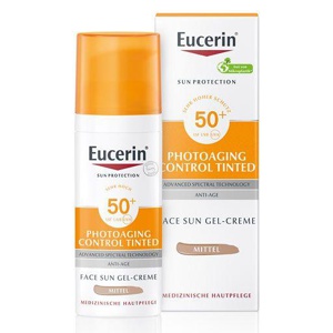 EUCERIN Sun CC Creme getönt mittel LSF 50+ Produktbild