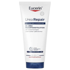 Eucerin Urearepair 5% Urea Feuchtigkeitslotion Produktbild