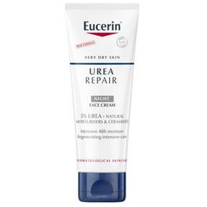 Eucerin UreaRepair Night Face Cream 5% Urea - 50 ml. produktbillede