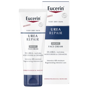 Eucerin UreaRepair Night Face Cream 5% Urea 50 ml produktbilde