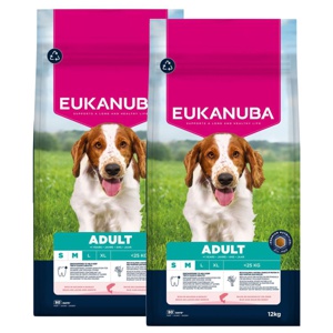 Eukanuba Premium Nutrition Adult Small & Medium Breed Salmon - 12 kg produkt bild