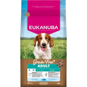Eukanuba Grain Free Adult Small & Medium Ocean Fish - 3 kg produkt bild