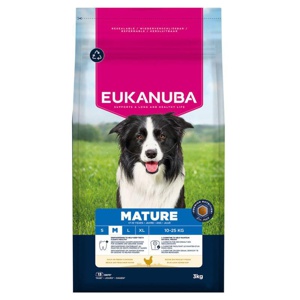 Eukanuba Dog Mature Medium Breed Chicken produktbilde