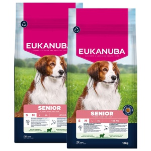 Eukanuba Dog Senior Small & Medium Breed Lamb & Rice produkt bild