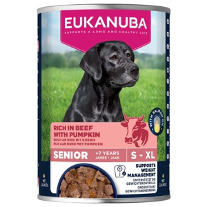 Eukanuba Dog Wet Senior Beef with Pumpkin Våtfoder till Hund 400 g produkt bild