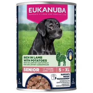 Eukanuba Dog Wet Senior Lamb with Potatoes Våtfoder till Hund 400 g produkt bild