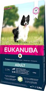 Eukanuba Euk Adult Small & Medium Lamb & Rice 25 kg produkt bild