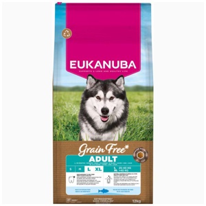 Eukanuba Grain Free Adult Large & Extra Large Breed Ocean Fish produktbilde