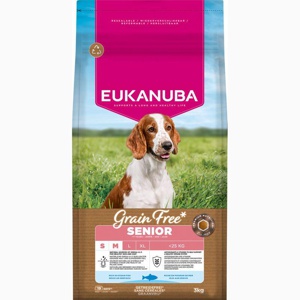 Eukanuba Grain Free Senior Small & Medium mit Seefisch Produktbild