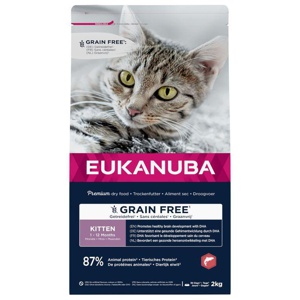 Eukanuba Kitten Grain Free Reich an Lachs Produktbild