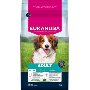 Eukanuba Premium Nutrition Adult Small & Medium Breed Lamb & Rice - 3 kg produkt bild