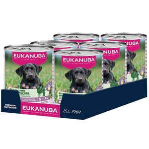 Eukanuba Puppy Reich an Lamm mit Kartoffeln Produktbild