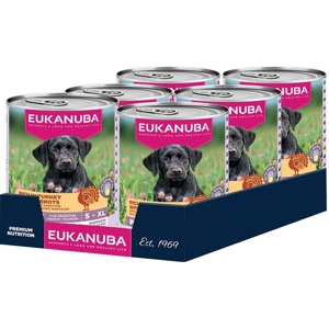 Eukanuba Puppy Reich an Pute mit Karotten Produktbild