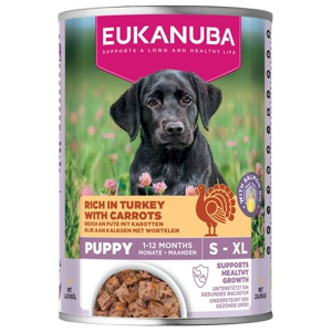 Eukanuba Puppy Turkey with Carrots 400 g produkt bild