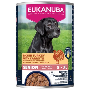 Eukanuba Dog Wet Senior Turkey with Carrots Våtfoder till Hund 400 g produkt bild