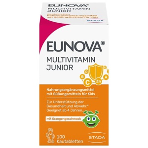 EUNOVA Junior Kautabletten m.Orangengeschmack Produktbild