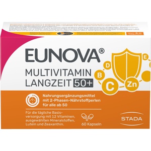 EUNOVA Langzeit 50+ Kapseln Produktbild