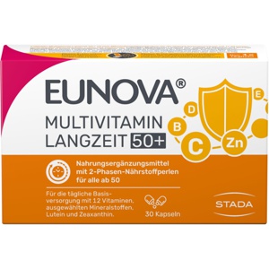 EUNOVA Langzeit 50+ Kapseln Produktbild