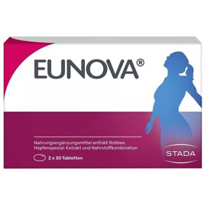 EUNOVA Menopause Tag & Nacht Tabletten Produktbild