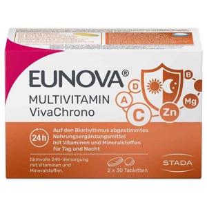 EUNOVA MULTIVITAMIN VivaChrono 2X30 St Tabletten Produktbild