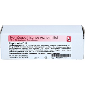 EUPHRASIA D 12 Globuli Produktbild