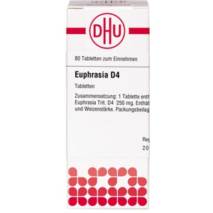 EUPHRASIA D 4 Tabletten Produktbild