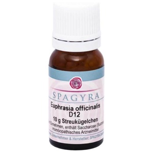 EUPHRASIA OFFICINALIS D 12 Globuli Produktbild