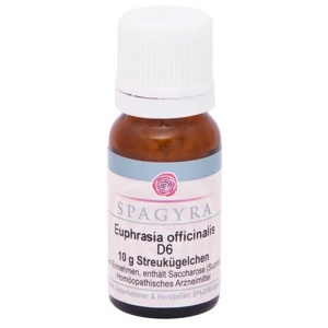EUPHRASIA OFFICINALIS D 6 Globuli Produktbild