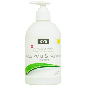 EVA NATURA cremige Flüssigseife Aloe Vera+Kamille Produktbild