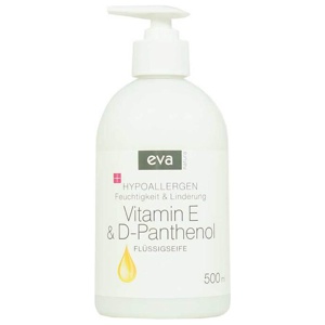 EVA NATURA cremige Flüssigseife Vitamin E+D-Panth. Produktbild