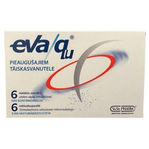 EVA/QU rektaalsuposiidid N6 toote pilt
