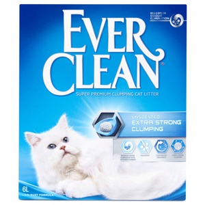 Ever Clean Extra Strong Unscented Kattsand (6 l) produkt bild