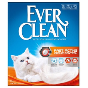 Ever Clean Fast Acting Odour Control kattesand 10 Liter produktbilde