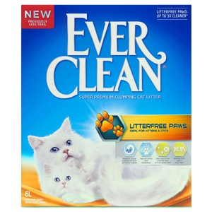 Ever Clean Litterfree Paws Kattsand (6 l) produkt bild