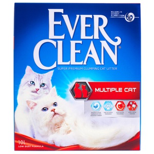 Ever Clean® Multiple Cat Clumping kattsand - 10 l produkt bild