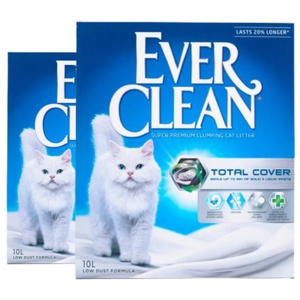 Ever Clean® Total Cover Clumping - Unscented kattsand - 10 l produkt bild